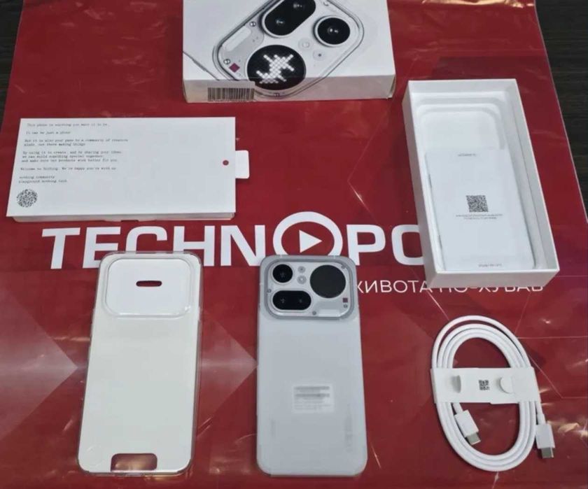 Телефон nothing phone 4 а pro нов 12 GB 256