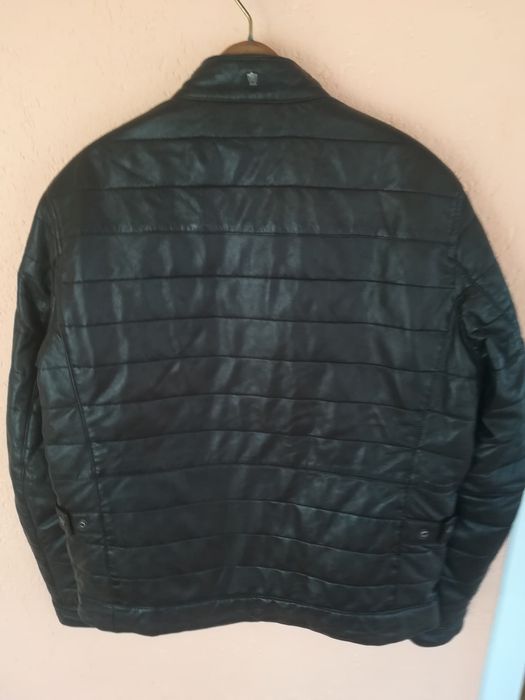 Geaca piele bărbați Massimo Dutti L