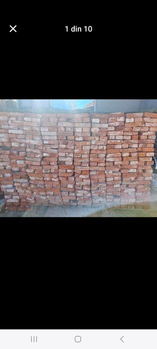 Caramida veche de presa rezultata din demolari