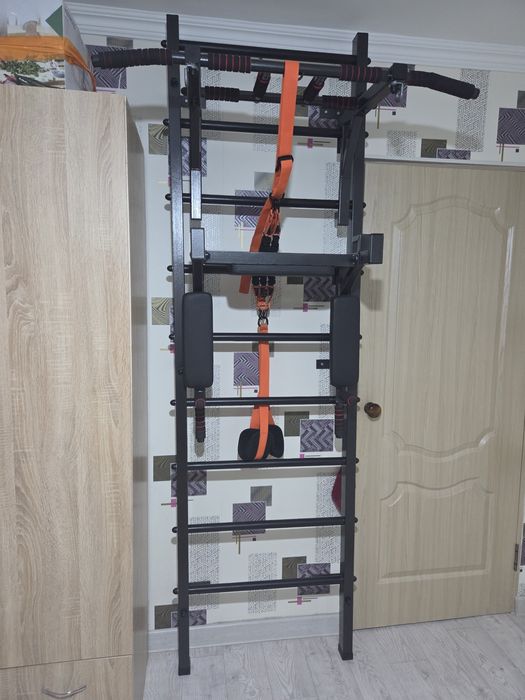 Шведская стенка Sport King M- 10. (Комплект 2). Черный.