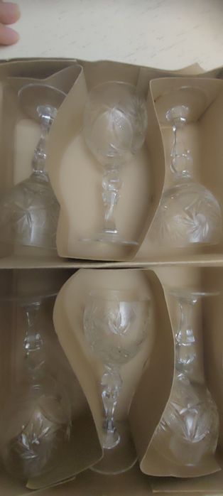 Хрустальные бокалы