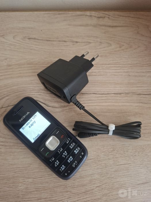 Nokia 1209 Original , Zaryadchik bilan birga