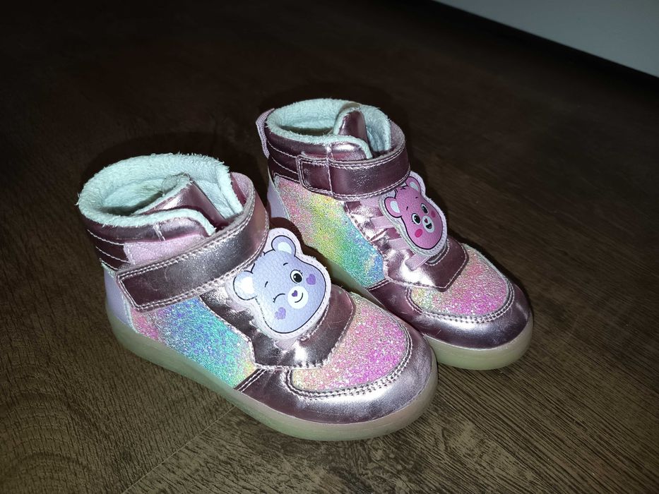 H&M Светещи детски боти номер 28 Care bears