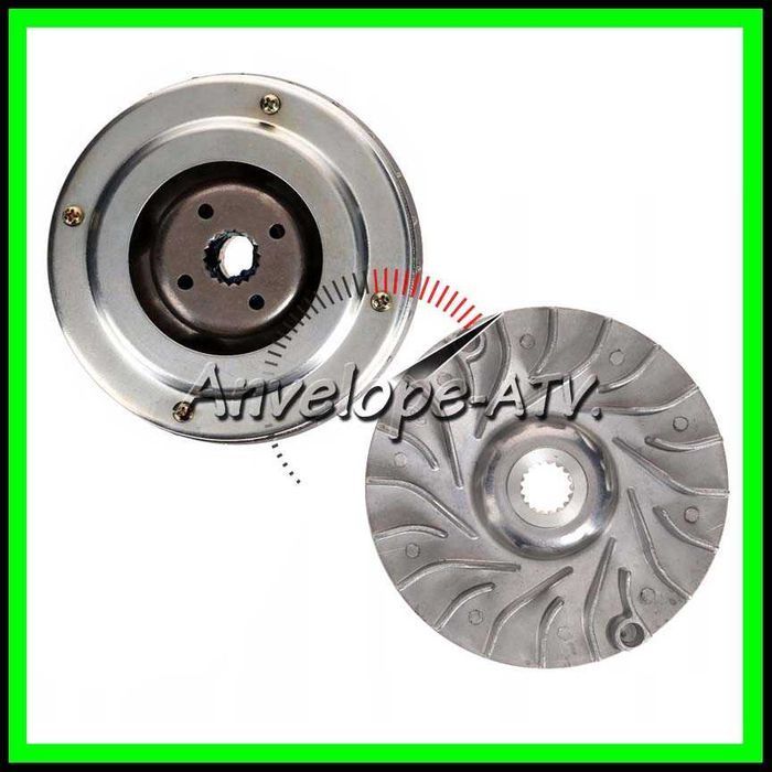 Variator + Ambreiaj + Curea LINHAI 300 275 cu Saboti Fulie Oala 135MM