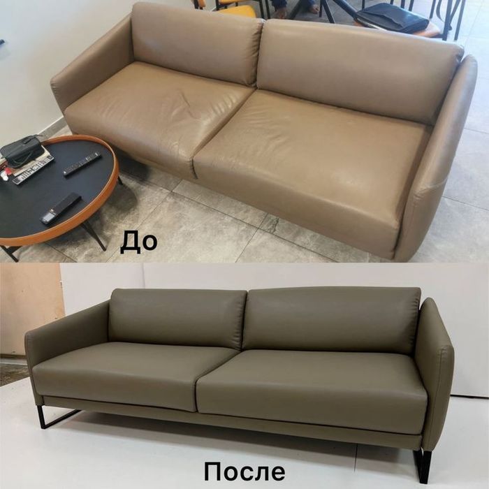Реставрация мягкий мебели