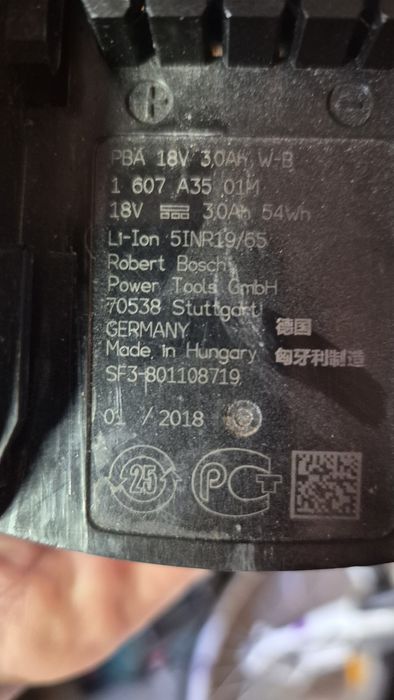 Acumulator Bosch 18v