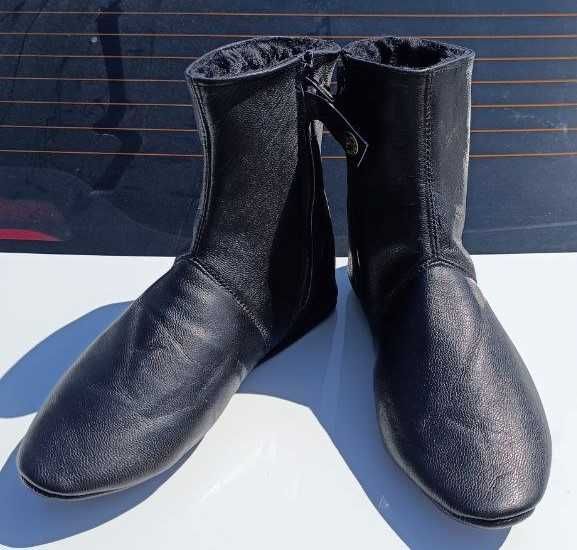 Табиий теридан тайёрланган мехли ва мехсиз пайпоқ махсилар