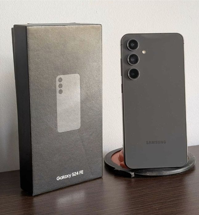 Samsung S24 FE 5G 128GB Dual Sim Black,garanție