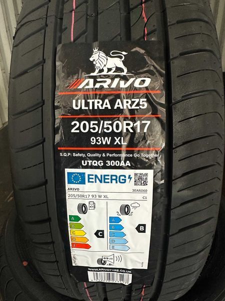 Нови летни гуми ARIVO ULTRA ARZ5 205/50R17 93W XL БОРД