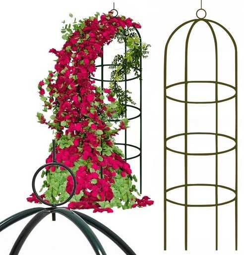 Арка за цветя тип колона обелиск