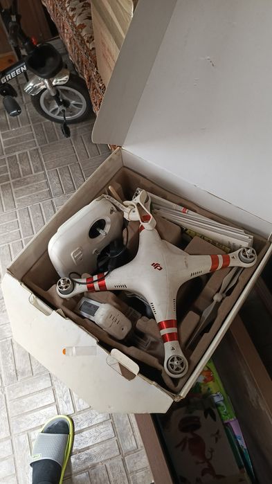 Дрон на запчасти fhantom 3