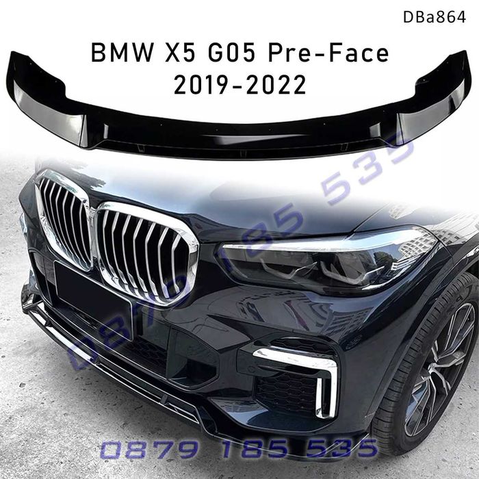 Тунинг лип спойлер предна броня BMW X5 G05 M 19-22 бмв м х5 х6 г серия