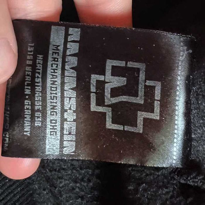 Hanorac Rammstein Merch Logo Iconic
