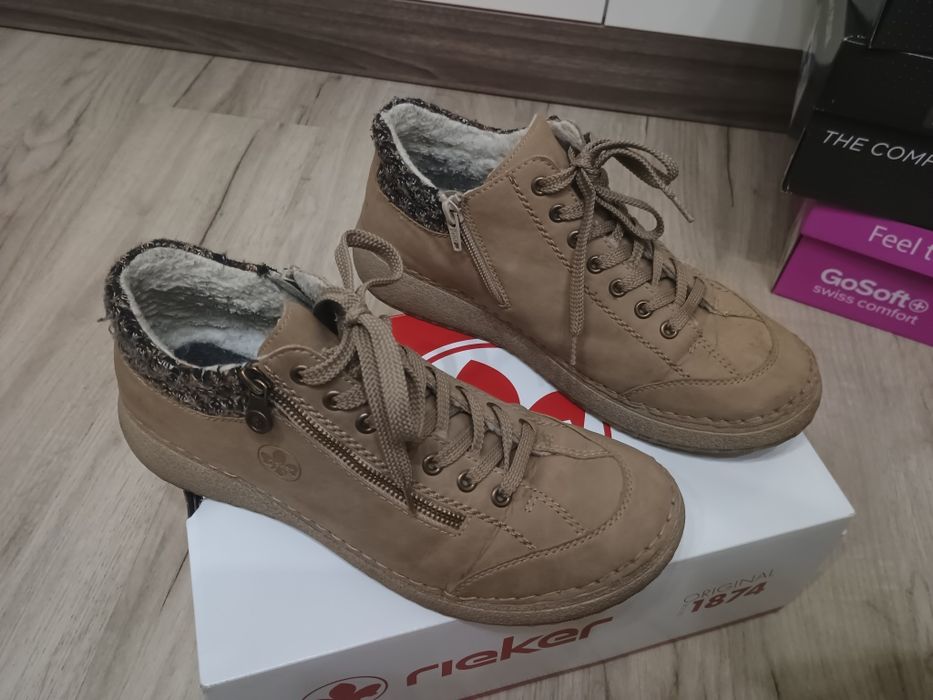 Дамски зимни обувки Rieker