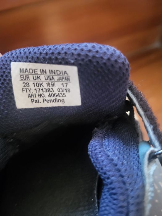 Обувь детская кроссовки