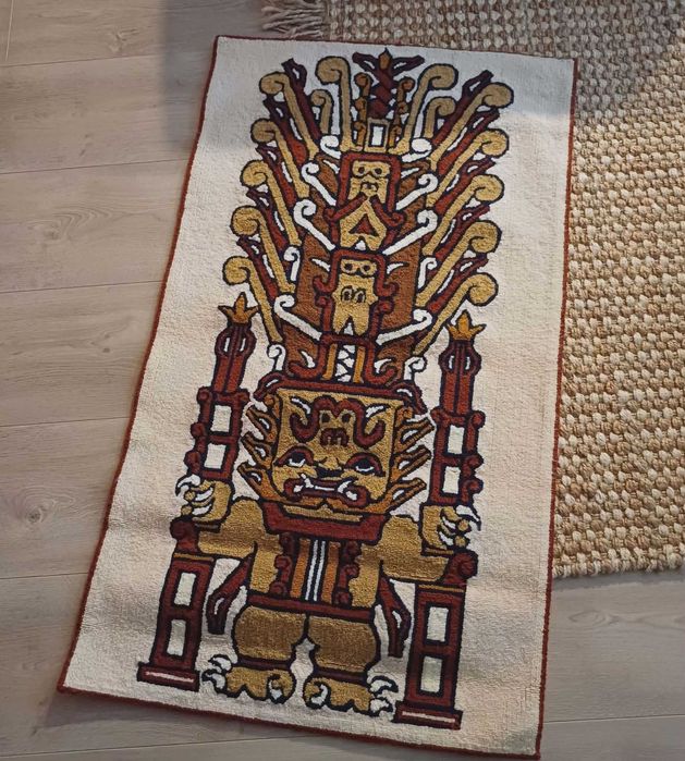 carpetă de perete cu design mayas