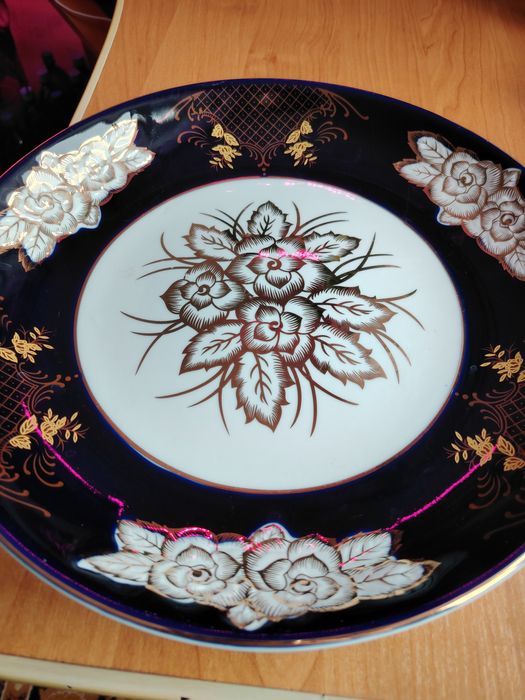 Продам блюдо кобальт