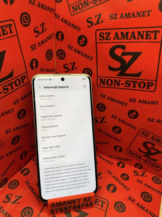 Samsung A56 5G 128 Gb / 8 Gb Amanet SZ 176