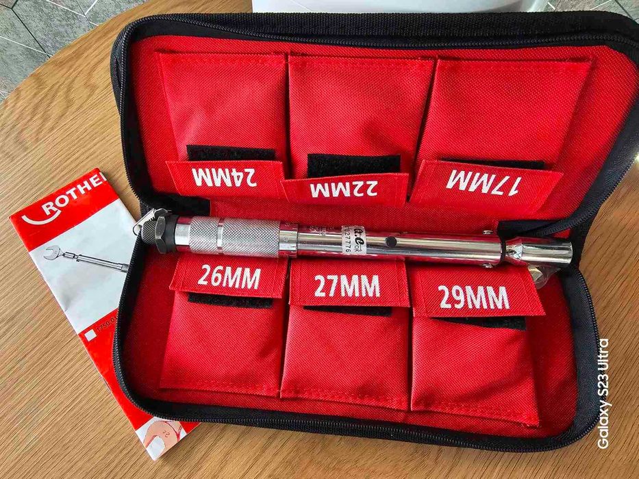 Динамометричен ключ ROTHENBERGER 17-29мм 10-75Nm