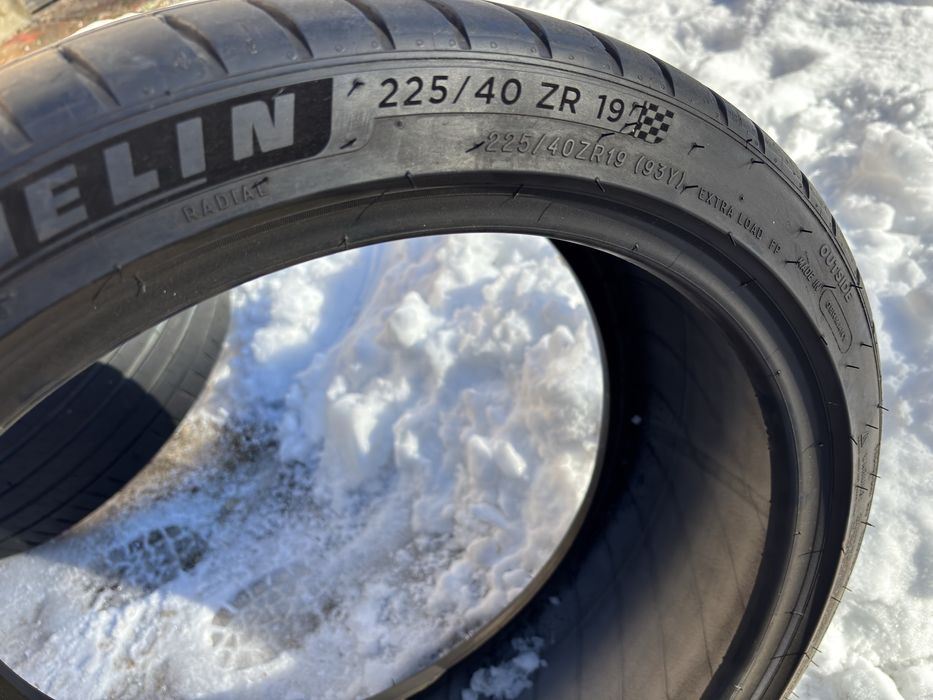Cauciucuri vara 225 40 19…2buc Michelin 2buc Continental….DOT2023;2022