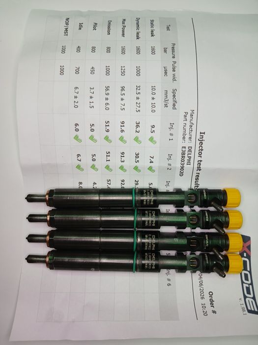 Injectoare DELPHI Cod. EJBR03902D
