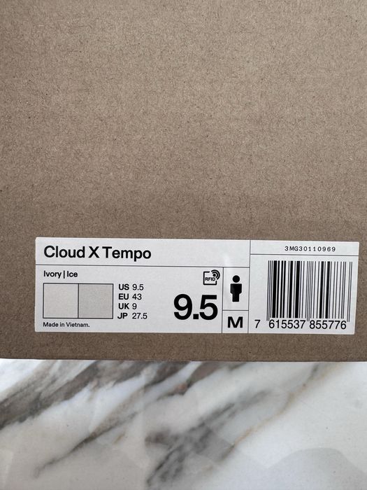оригинал Кроссовки On Cloud X Tempo