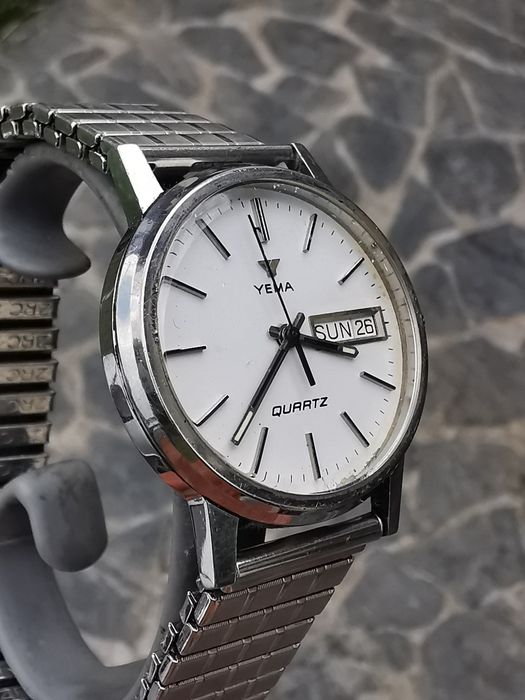 Ceas YEMA -Quartz 7 rubine -34 mm