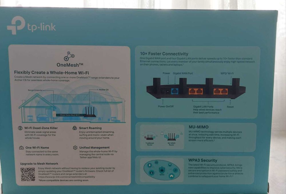 tp-link AC1200 Mesh Wi-Fi Router