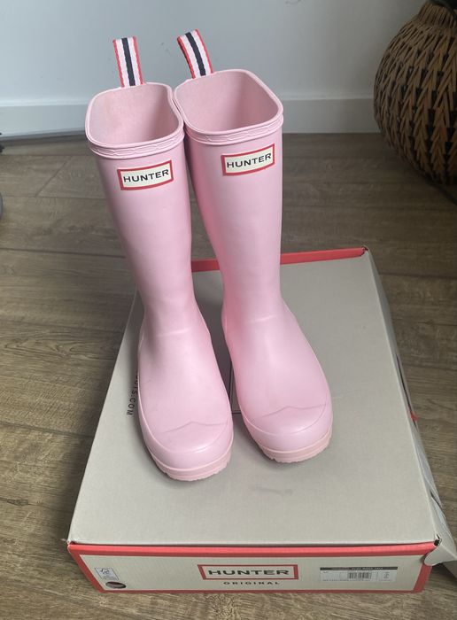 Cizme de ploaie Hunter, aproape noi