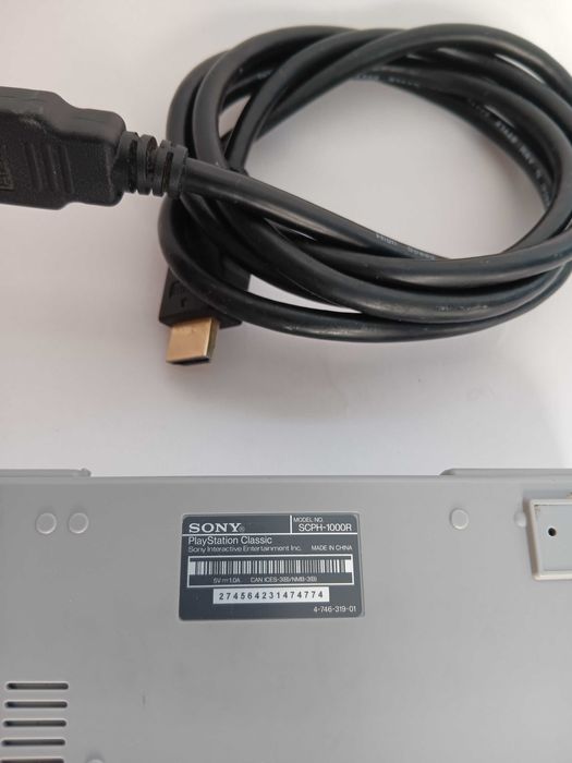 Consola PS1 Sony model SCPH1000R, Micro, Originala ,20 Jocuri incluse