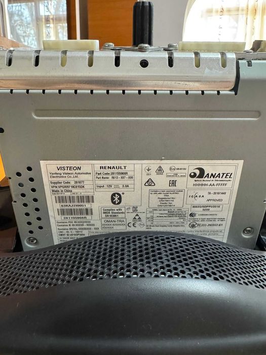 Radio USB Bluetooth Renault/Dacia cu consola Renault Clio4/2019