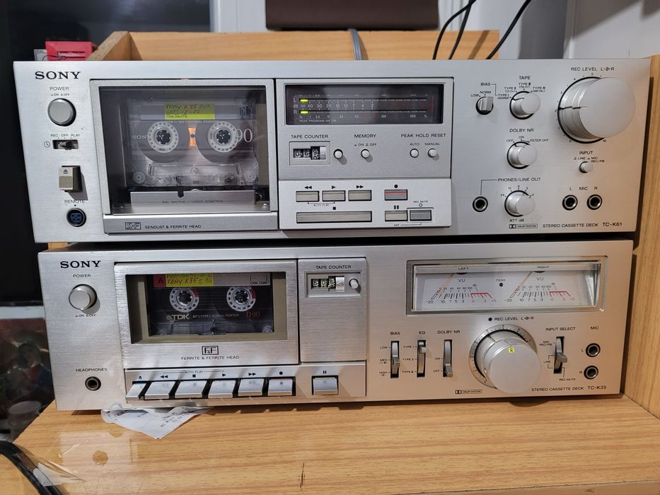 Caset deck Sony TC K35