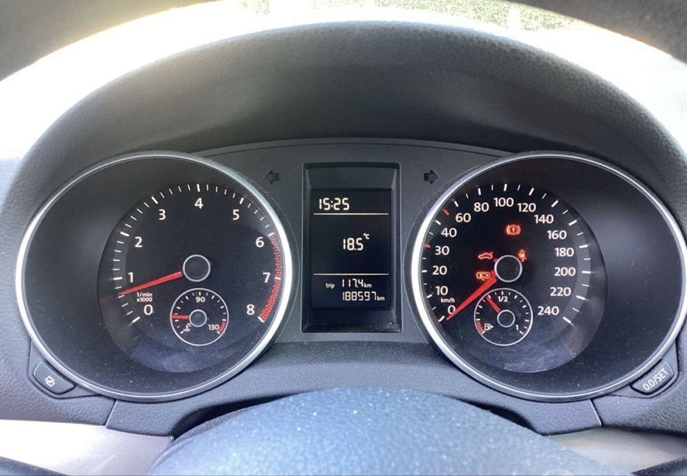 VW Golf/Голф 6 с лек удар отзад