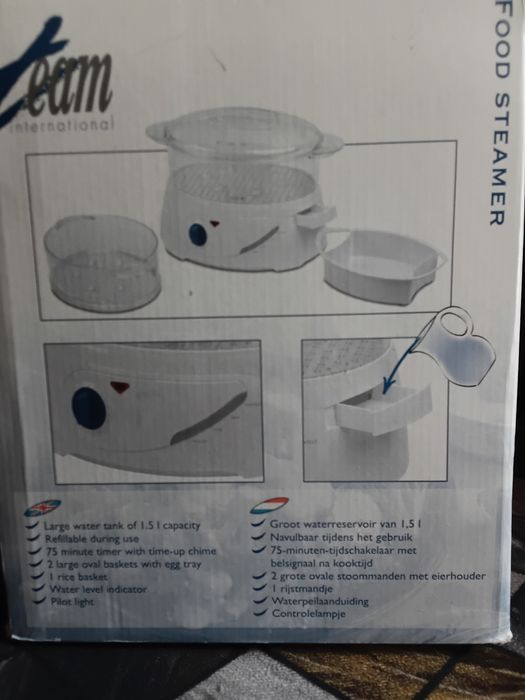 Vând aparat de gătit cu aburi Team International