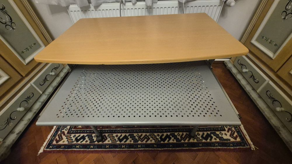 Birou computer / laptop din MDF si otel vopsit