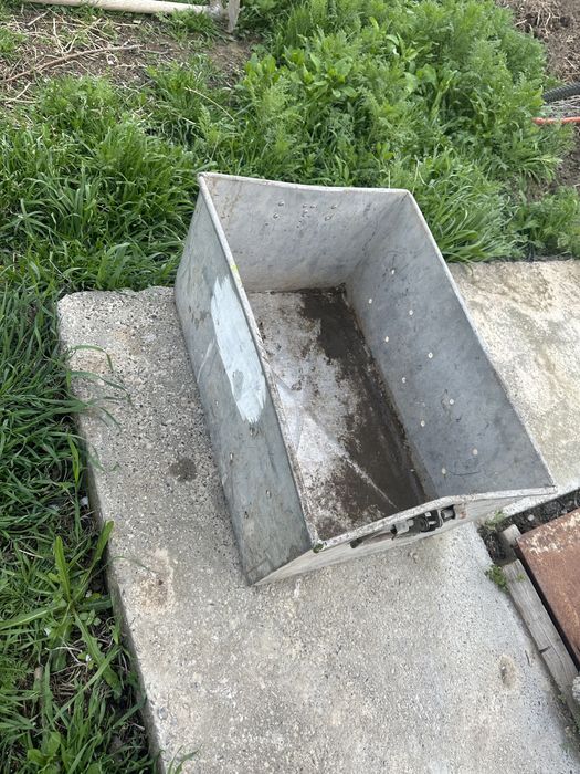 Ящик алюминиевый