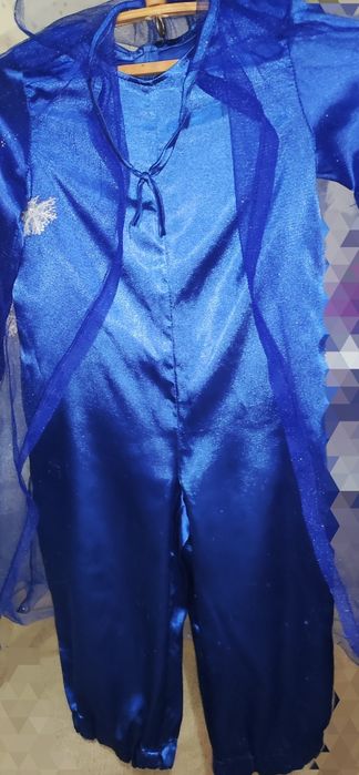 Костюм новогодний или для утреника. Комбинезон и накидка. 5-6 лет