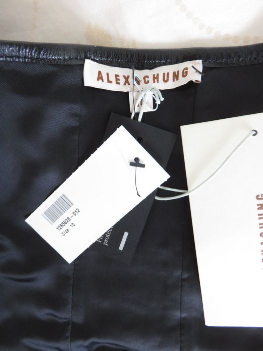 Кожено бюстие Alexachung, S - M, ново