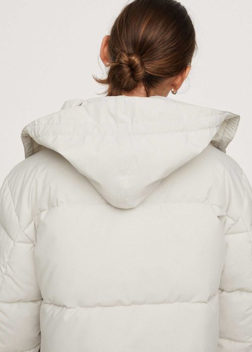 Mango - зимно сиво късо яке - М размер