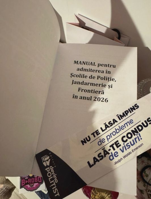 Manual   Admitere devino Politist 2026 Jandarmerie /Frontiera