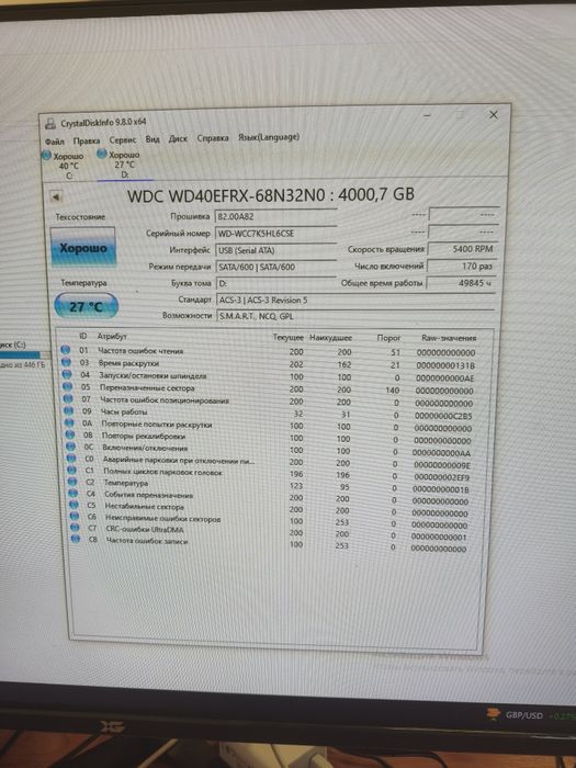 HDD 4tb б/у цена 35000