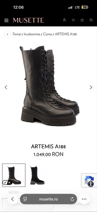 Ghete Musette,model Artemis