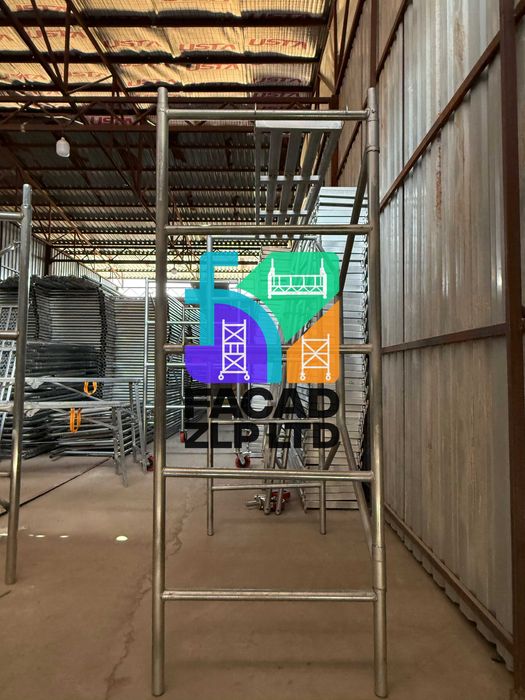 Мобильные раскладные строительные леса с поддонами и колесами, Китай