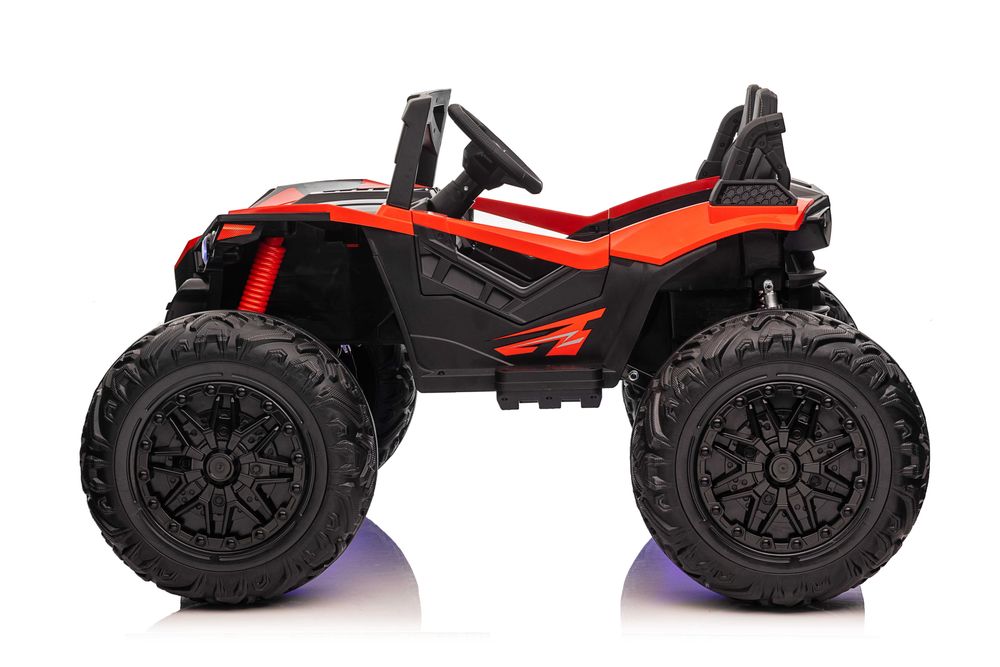 UTV electric pt copii cu 2 locuri MONSTER 4x4 24V 350W (SX2139) Rosu