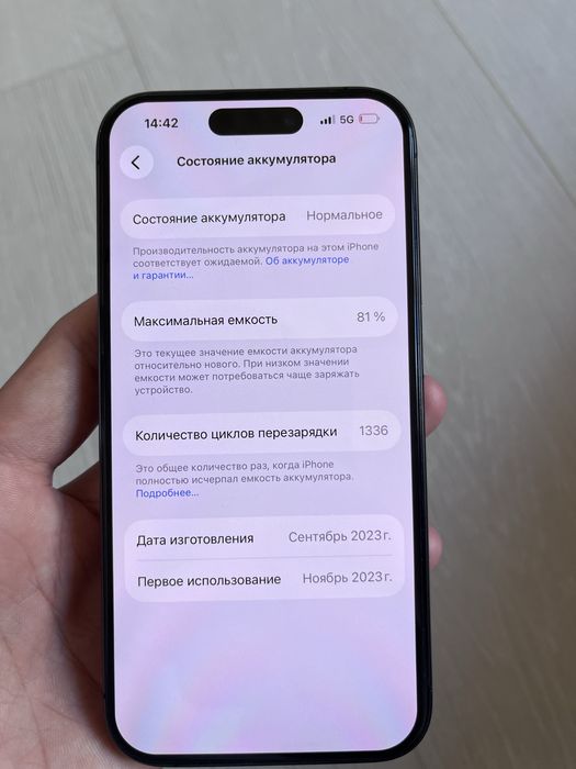 Iphone 15pro с гарантией