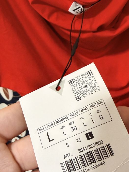 Чисто ново боди Zara с етимет