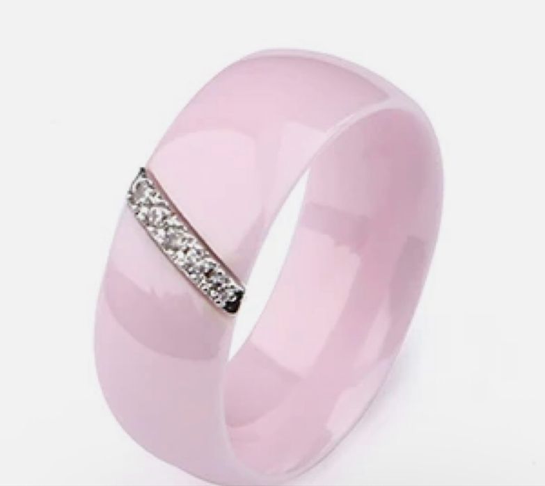 Кольцо керамика новое