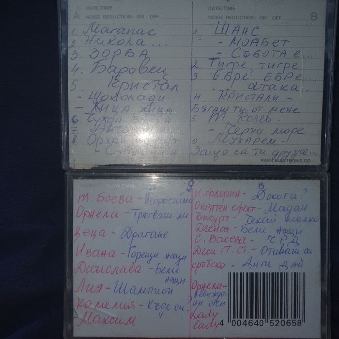 Ретро аудио касети