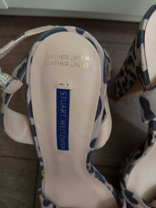 Нови сандали Stuart Weitzman Mirri Leopard – 39½