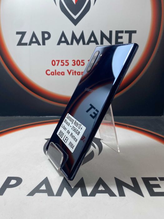 Zap Amanet Vitan - Samsung Note 10 Plus - Black - 256Gb